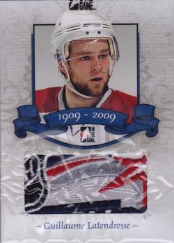 2008-09 In The Game Bleu Blanc et Rouge #15 Guillaume Latendresse Front