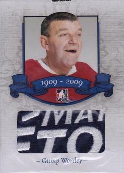 2008-09 In The Game Bleu Blanc et Rouge #16 Gump Worsley Front
