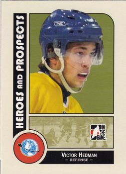 2008-09 In The Game Heroes and Prospects #10 Victor Hedman Front