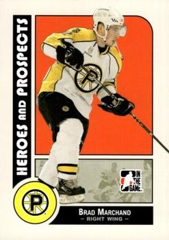 2008-09 In The Game Heroes and Prospects #107 Brad Marchand Front