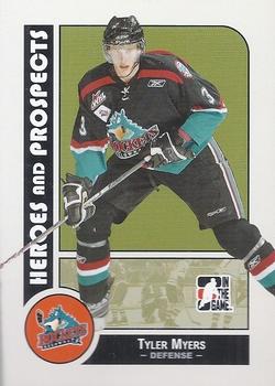 2008-09 In The Game Heroes and Prospects #133 Tyler Myers Front