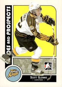 2008-09 In The Game Heroes and Prospects #134 Scott Glennie Front