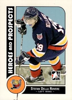 2008-09 In The Game Heroes and Prospects #144 Stefan Della Rovere Front