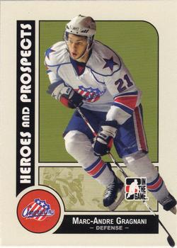 2008-09 In The Game Heroes and Prospects #31 Marc-Andre Gragnani Front
