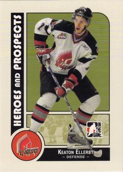 2008-09 In The Game Heroes and Prospects #72 Keaton Ellerby Front