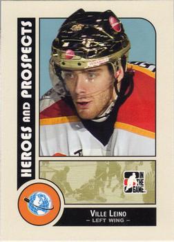 2008-09 In The Game Heroes and Prospects #9 Ville Leino Front