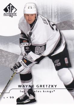 2008-09 SP Authentic #2 Wayne Gretzky Front