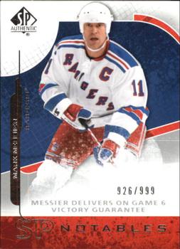2008-09 SP Authentic #129 Mark Messier Front