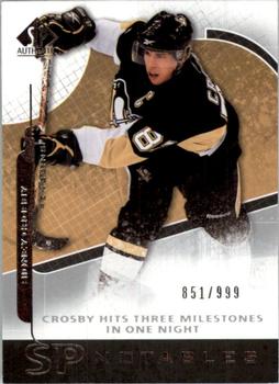 2008-09 SP Authentic #150 Sidney Crosby Front