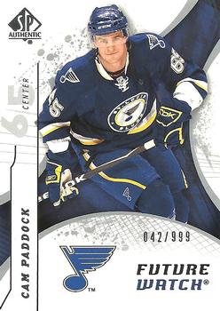 2008-09 SP Authentic #169 Cam Paddock Front