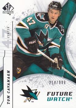 2008-09 SP Authentic #188 Tom Cavanagh Front