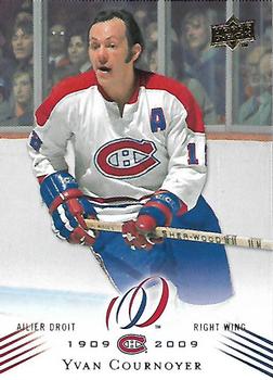 2008-09 Upper Deck Montreal Canadiens Centennial #6 Yvan Cournoyer Front