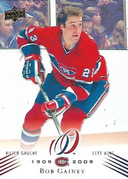 2008-09 Upper Deck Montreal Canadiens Centennial #10 Bob Gainey Front