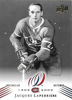 2008-09 Upper Deck Montreal Canadiens Centennial #21 Jacques Laperriere Front