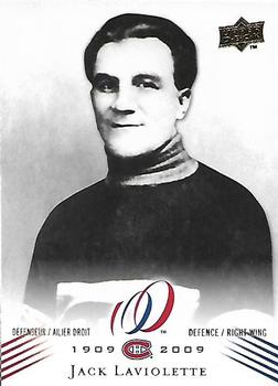2008-09 Upper Deck Montreal Canadiens Centennial #23 Jack Laviolette Front
