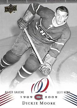 2008-09 Upper Deck Montreal Canadiens Centennial #28 Dickie Moore Front