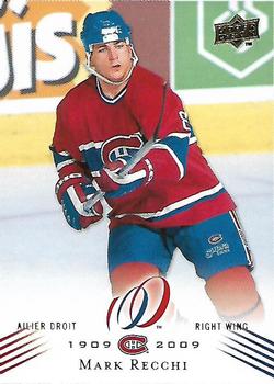 2008-09 Upper Deck Montreal Canadiens Centennial #38 Mark Recchi Front