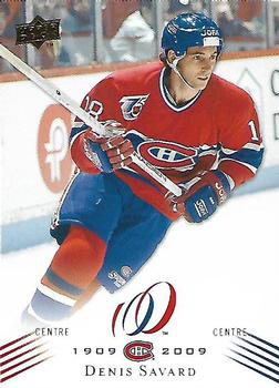 2008-09 Upper Deck Montreal Canadiens Centennial #40 Denis Savard Front