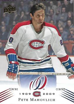 2008-09 Upper Deck Montreal Canadiens Centennial #48 Pete Mahovlich Front