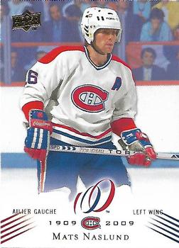 2008-09 Upper Deck Montreal Canadiens Centennial #49 Mats Naslund Front