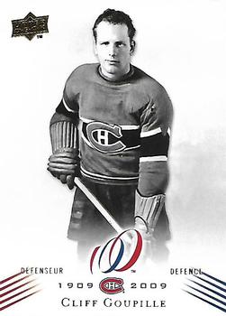 2008-09 Upper Deck Montreal Canadiens Centennial #59 Cliff Goupille Front