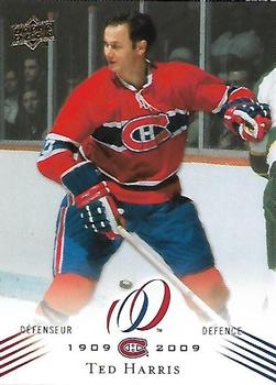 2008-09 Upper Deck Montreal Canadiens Centennial #61 Ted Harris Front
