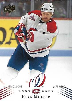 2008-09 Upper Deck Montreal Canadiens Centennial #66 Kirk Muller Front