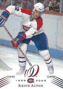 2008-09 Upper Deck Montreal Canadiens Centennial #68 Keith Acton Front