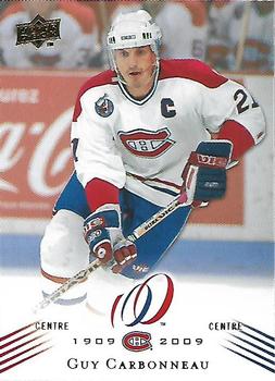 2008-09 Upper Deck Montreal Canadiens Centennial #78 Guy Carbonneau Front