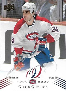 2008-09 Upper Deck Montreal Canadiens Centennial #80 Chris Chelios Front