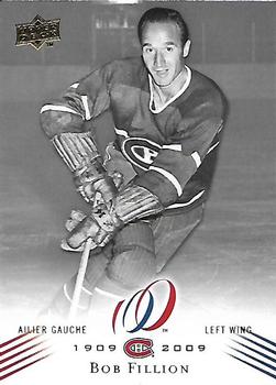 2008-09 Upper Deck Montreal Canadiens Centennial #82 Bob Fillion Front
