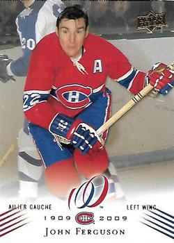 2008-09 Upper Deck Montreal Canadiens Centennial #95 John Ferguson Front