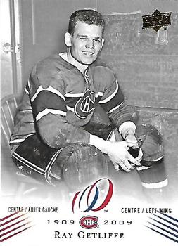 2008-09 Upper Deck Montreal Canadiens Centennial #98 Ray Getliffe Front