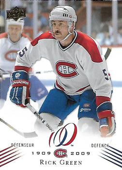 2008-09 Upper Deck Montreal Canadiens Centennial #102 Rick Green Front
