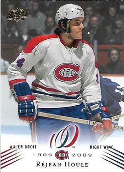 2008-09 Upper Deck Montreal Canadiens Centennial #108 Rejean Houle Front