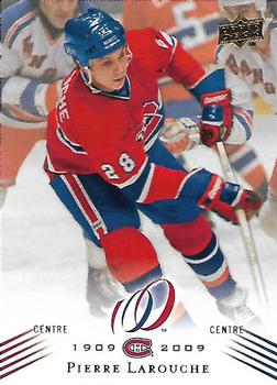 2008-09 Upper Deck Montreal Canadiens Centennial #119 Pierre Larouche Front