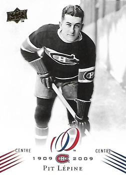 2008-09 Upper Deck Montreal Canadiens Centennial #124 Pit Lepine Front