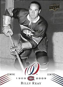 2008-09 Upper Deck Montreal Canadiens Centennial #126 Billy Reay Front