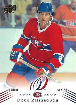 2008-09 Upper Deck Montreal Canadiens Centennial #128 Doug Risebrough Front