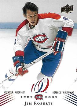 2008-09 Upper Deck Montreal Canadiens Centennial #130 Jim Roberts Front