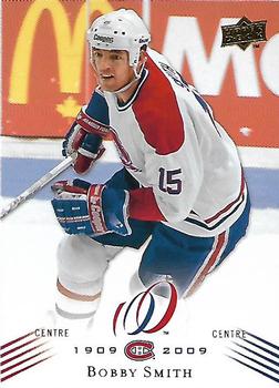 2008-09 Upper Deck Montreal Canadiens Centennial #137 Bobby Smith Front