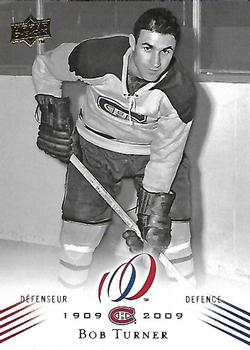 2008-09 Upper Deck Montreal Canadiens Centennial #159 Bob Turner Front