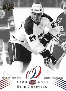 2008-09 Upper Deck Montreal Canadiens Centennial #174 Rick Chartraw Front