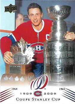 2008-09 Upper Deck Montreal Canadiens Centennial #189 Coupe Stanley Cup Front