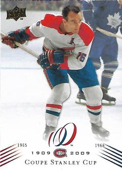 2008-09 Upper Deck Montreal Canadiens Centennial #190 Coupe Stanley Cup Front