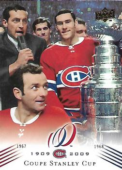 2008-09 Upper Deck Montreal Canadiens Centennial #191 Coupe Stanley Cup Front