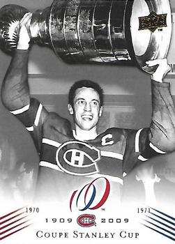 2008-09 Upper Deck Montreal Canadiens Centennial #193 Coupe Stanley Cup Front