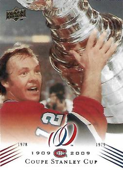 2008-09 Upper Deck Montreal Canadiens Centennial #198 Coupe Stanley Cup Front