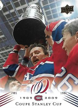 2008-09 Upper Deck Montreal Canadiens Centennial #199 Coupe Stanley Cup Front