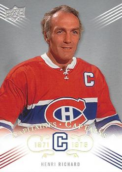 2008-09 Upper Deck Montreal Canadiens Centennial #217 Henri Richard Front